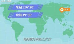 北京的经度和纬度各是多少(北京的经